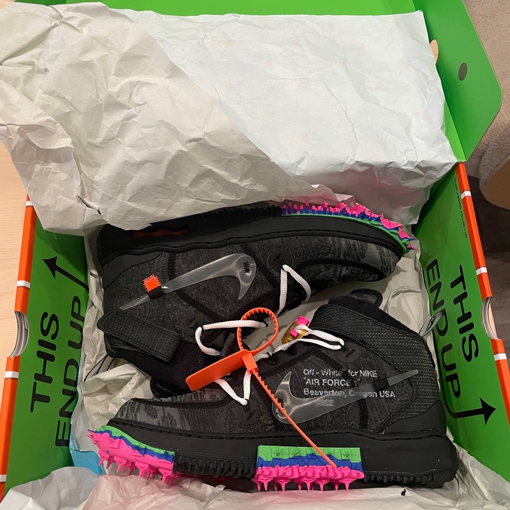 New OFF-WHITE x NIKE AF1 Men’s 10.5